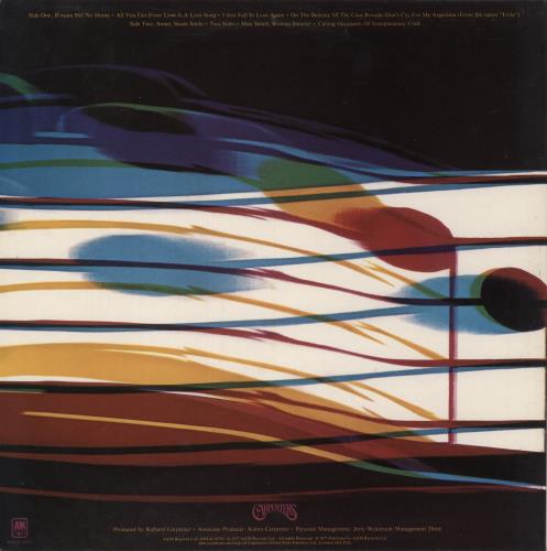 Carpenters Passage vinyl LP album (LP record) UK CRPLPPA454841