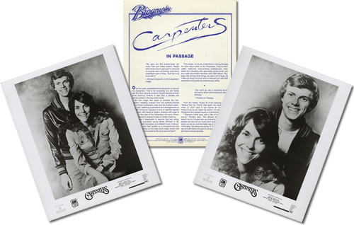 Carpenters Passage media press pack US CRPPPPA463334