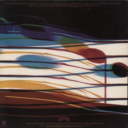 Carpenters Passage vinyl LP album (LP record) UK CRPLPPA868080