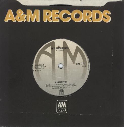 Carpenters Please Mr Postman 7" vinyl single (7 inch record / 45) UK CRP07PL560447
