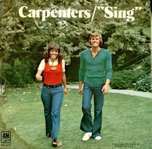 Carpenters Sing 7" vinyl single (7 inch record / 45) US CRP07SI279720