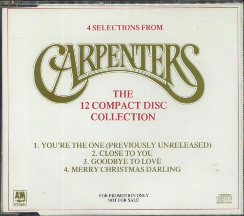 Carpenters The Compact Disc Collection CD single (CD5 / 5") UK CRPC5TH120439