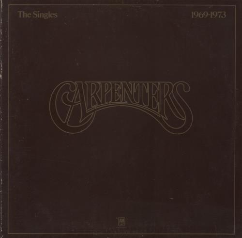 Carpenters The Singles 1969-1973 - Red Vinyl EX vinyl LP album (LP record) UK CRPLPTH863982