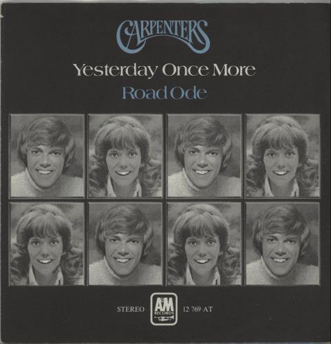Carpenters Yesterday Once More - P/S 7" vinyl single (7 inch record / 45) Dutch CRP07YE656728