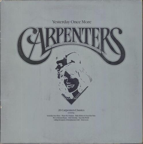 Carpenters Yesterday Once More-VG 2-LP vinyl record set (Double LP Album) UK CRP2LYE798442