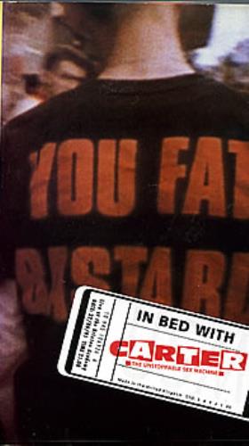 Carter USM In Bed With Carter video (VHS or PAL or NTSC) UK USMVIIN196995