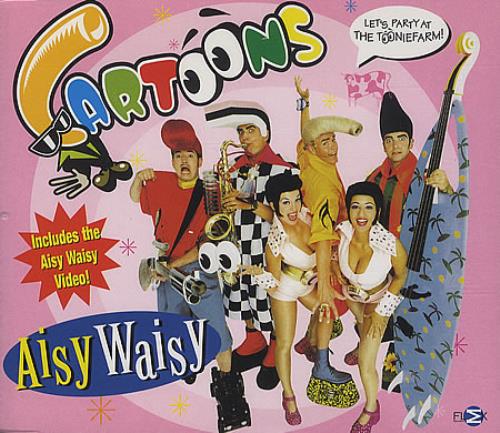 Cartoons Aisy Waisy CD single (CD5 / 5") UK CAOC5AI401678