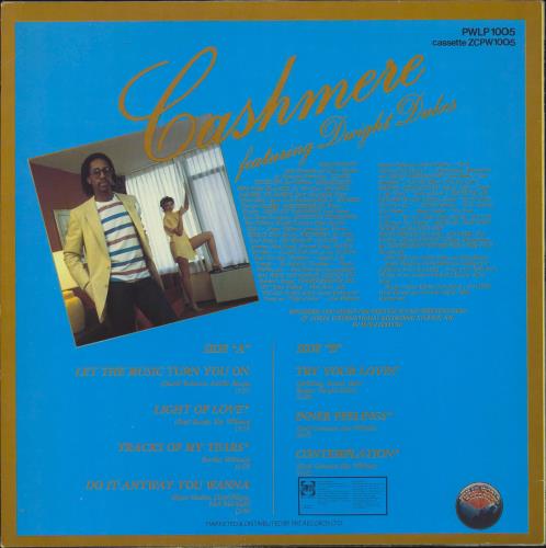 Cashmere Let The Music Turn You On vinyl LP album (LP record) UK EK4LPLE789428