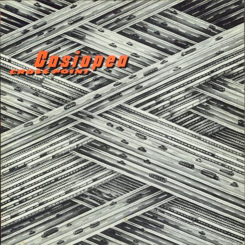 Casiopea Cross Point vinyl LP album (LP record) Japanese EXZLPCR822655