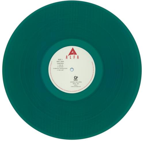Casiopea Mint Jams - Clear Green - 2022 vinyl LP album (LP record) Japanese EXZLPMI878863