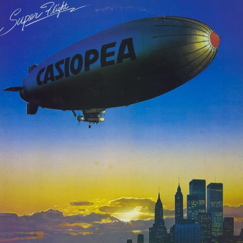 Casiopea Super Flight vinyl LP album (LP record) Japanese EXZLPSU822661