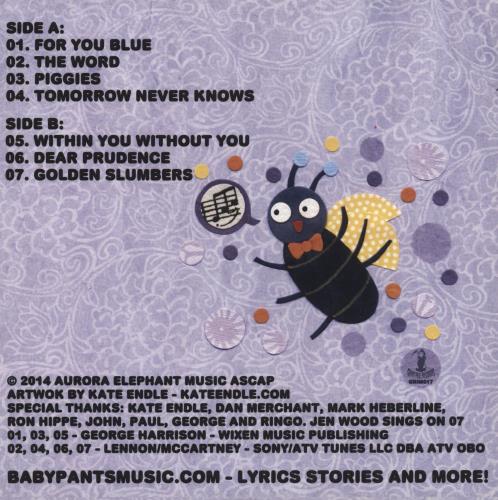 Caspar Babypants Bonus Beatles 7" vinyl single (7 inch record / 45) US 1B707BO742923