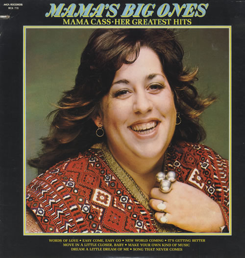 Cass Elliot Mama's Big Ones vinyl LP album (LP record) US MC6LPMA521764