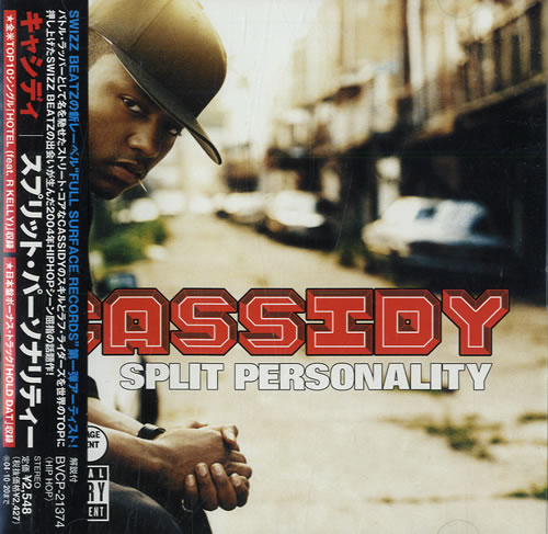 Cassidy Split Personality CD album (CDLP) Japanese CJ_CDSP551604