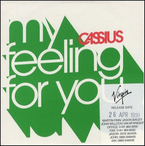 Cassius Feeling For You CD single (CD5 / 5") French UISC5FE185277