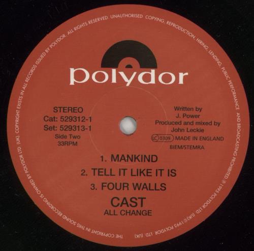 Cast All Change - Numbered Sleeve 2-LP vinyl record set (Double LP Album) UK C-A2LAL712787