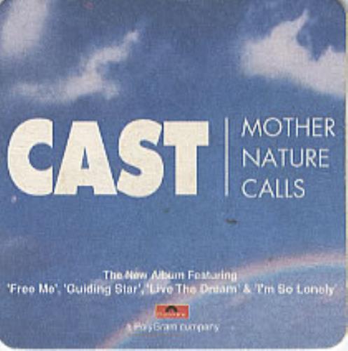 Cast Finetime + beermat CD single (CD5 / 5") UK C-AC5FI54835