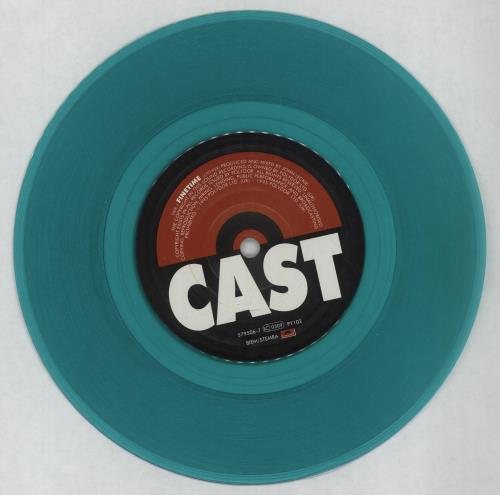 Cast Finetime - Green Vinyl + Stencil 7" vinyl single (7 inch record / 45) UK C-A07FI58161