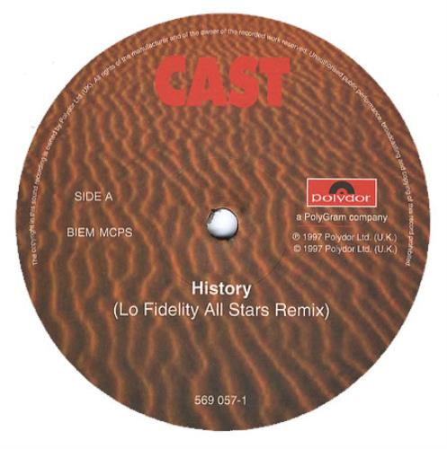 Cast History 12" vinyl single (12 inch record / Maxi-single) UK C-A12HI97607