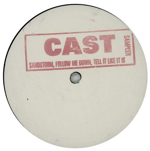 Cast Sampler 10" vinyl single (10 inch record) UK C-A10SA67469