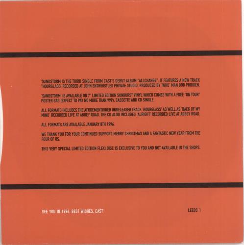 Cast Tell It Like It Is - Flexi 7" vinyl single (7 inch record / 45) UK C-A07TE71844