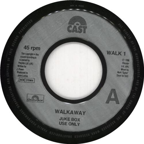 Cast Walkaway - Jukebox 7" vinyl single (7 inch record / 45) UK C-A07WA63240