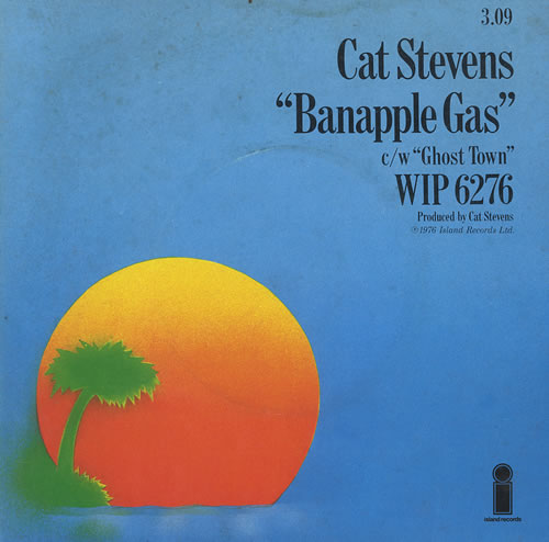 Cat Stevens Banapple Gas 7" vinyl single (7 inch record / 45) UK CTV07BA442865