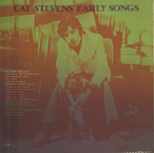 Cat Stevens Cat Stevens' Early Songs vinyl LP album (LP record) Japanese CTVLPCA812576
