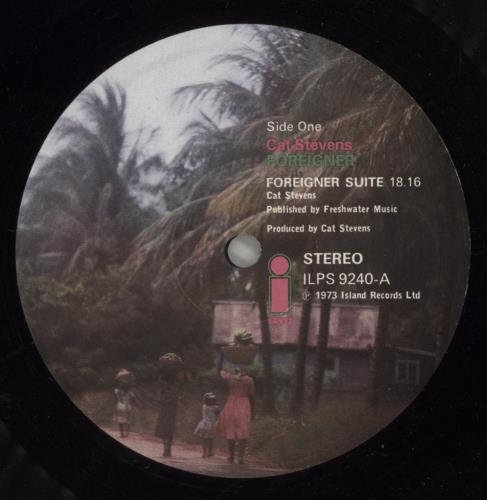 Cat Stevens Foreigner + Insert vinyl LP album (LP record) UK CTVLPFO569528