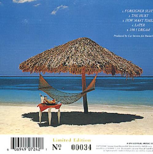 Cat Stevens Foreigner - Number 34 CD single (CD5 / 5") US CTVC5FO306458