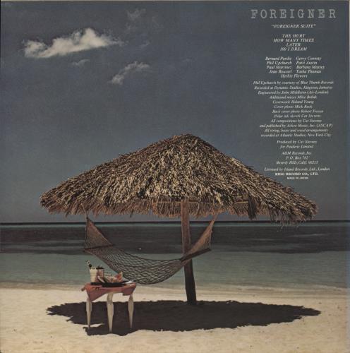 Cat Stevens Foreigner vinyl LP album (LP record) Japanese CTVLPFO872816