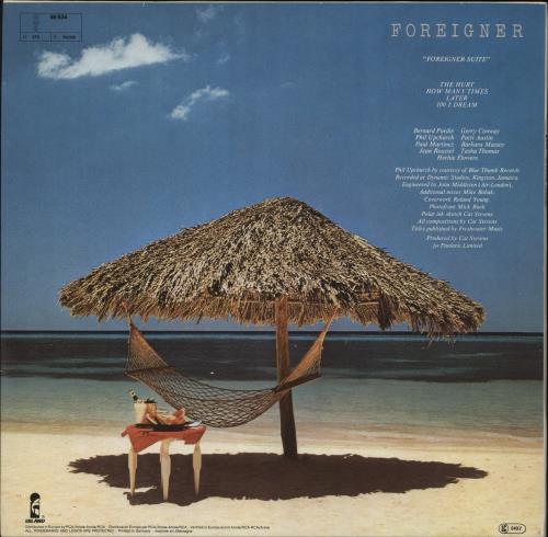 Cat Stevens Foreigner vinyl LP album (LP record) German CTVLPFO873646