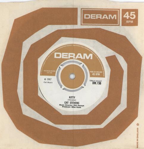 Cat Stevens Kitty-Archive Quality 7" vinyl single (7 inch record / 45) UK CTV07KI786330