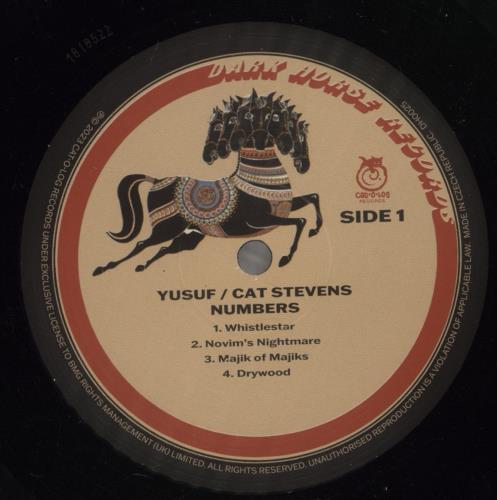 Cat Stevens Numbers - Lenticular Sleeve - RSD 2024 vinyl LP album (LP record) UK CTVLPNU879484