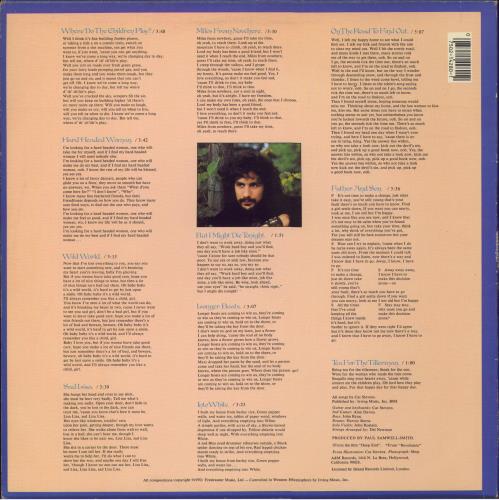 Cat Stevens Tea For The Tillerman vinyl LP album (LP record) US CTVLPTE814566