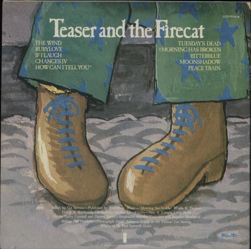 Cat Stevens Teaser And The Firecat - 6th vinyl LP album (LP record) UK CTVLPTE762803