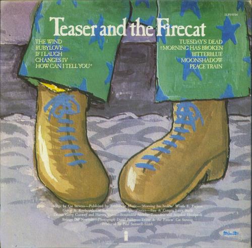 Cat Stevens Teaser And The Firecat - Gatefold vinyl LP album (LP record) UK CTVLPTE829849