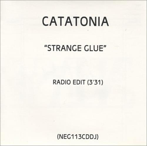 Catatonia Strange Glue CD-R acetate UK CAACRST126366