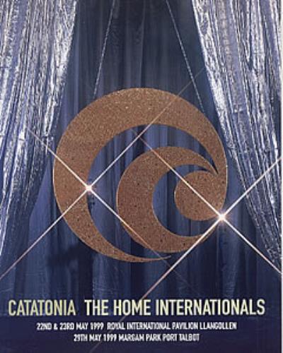 Catatonia The Home Internationals tour programme UK CAATRTH238431