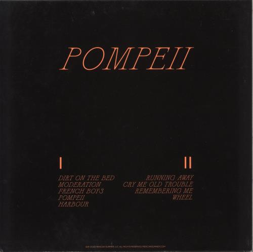 Cate Le Bon Pompeii - Yellow Vinyl vinyl LP album (LP record) US LKBLPPO882908