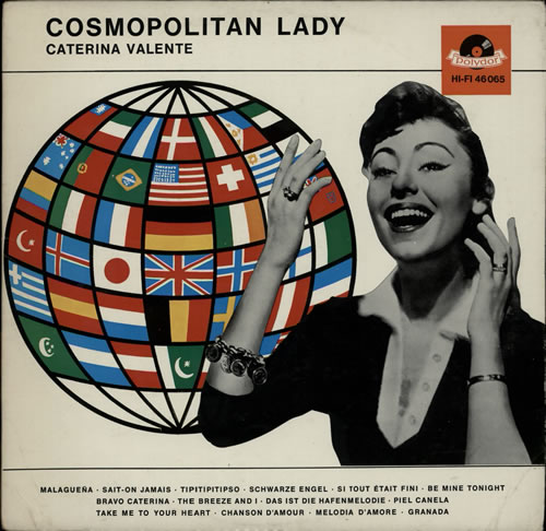 Caterina Valente Cosmopolitan Lady vinyl LP album (LP record) German CVLLPCO628101
