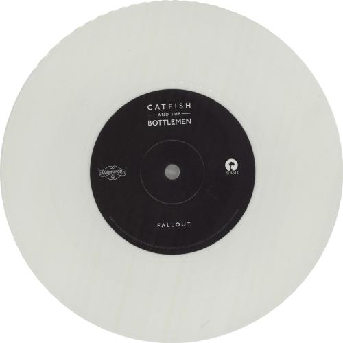 Catfish And The Bottlemen Fallout - White Vinyl 7" vinyl single (7 inch record / 45) UK IHX07FA661349