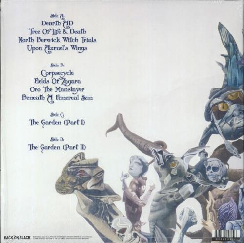 Cathedral The Garden Of Unearthly Delights - Clear & White & Green Splatter Vinyl + Opened Shrink 2-LP vinyl record set (Double LP Album) UK CD62LTH816621