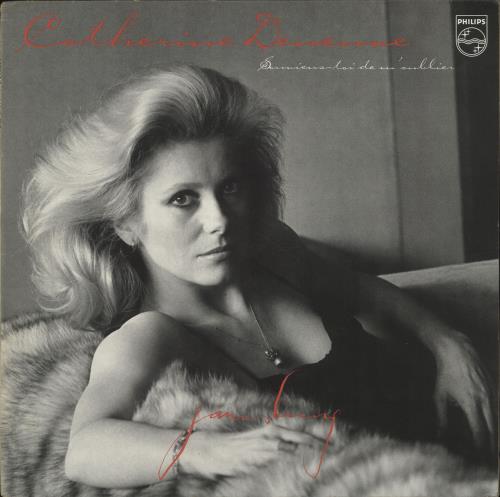 Catherine Deneuve Souviens-toi De M'oublier vinyl LP album (LP record) French CD4LPSO697703