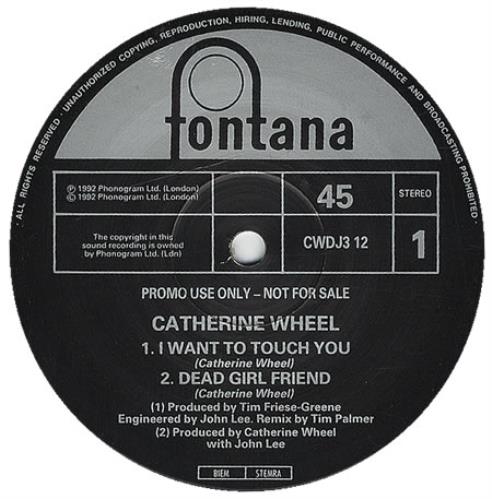 Catherine Wheel I Want To Touch You 12" vinyl single (12 inch record / Maxi-single) UK CTH12IW180470