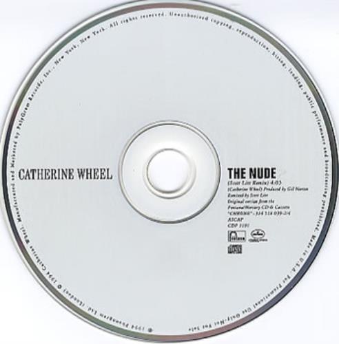 Catherine Wheel The Nude CD single (CD5 / 5") US CTHC5TH57257