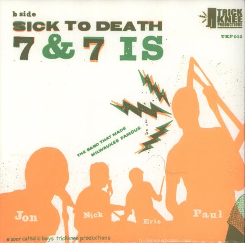 Catholic Boys Dead Ball 7" vinyl single (7 inch record / 45) US -7S07DE891346