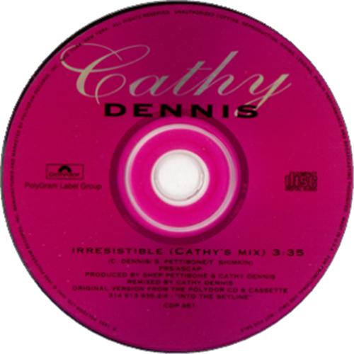 Cathy Dennis Irresistible - Cathy's Mix CD single (CD5 / 5") US DENC5IR66133
