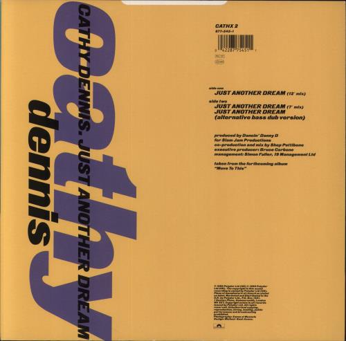 Cathy Dennis Just Another Dream 12" vinyl single (12 inch record / Maxi-single) UK DEN12JU24127