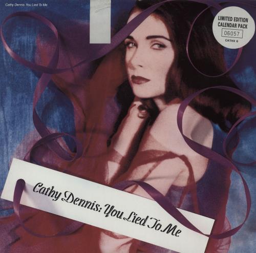 Cathy Dennis You Lied To Me - Calendar Pack 12" vinyl single (12 inch record / Maxi-single) UK DEN12YO10396